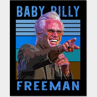 Baby Billy Freeman - Vintage Retro Pop Art Posters and Art